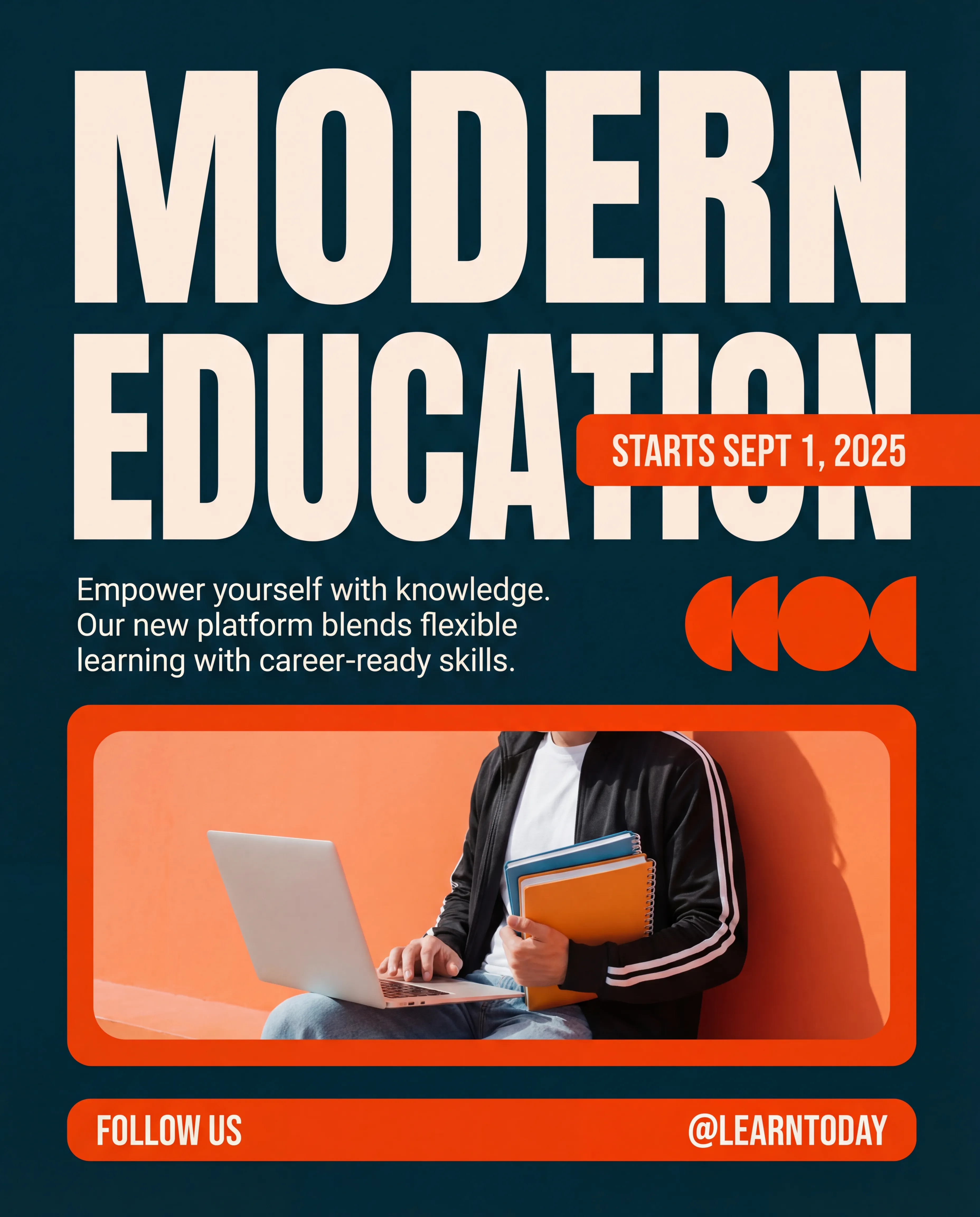 Instagram education carousel slide 1