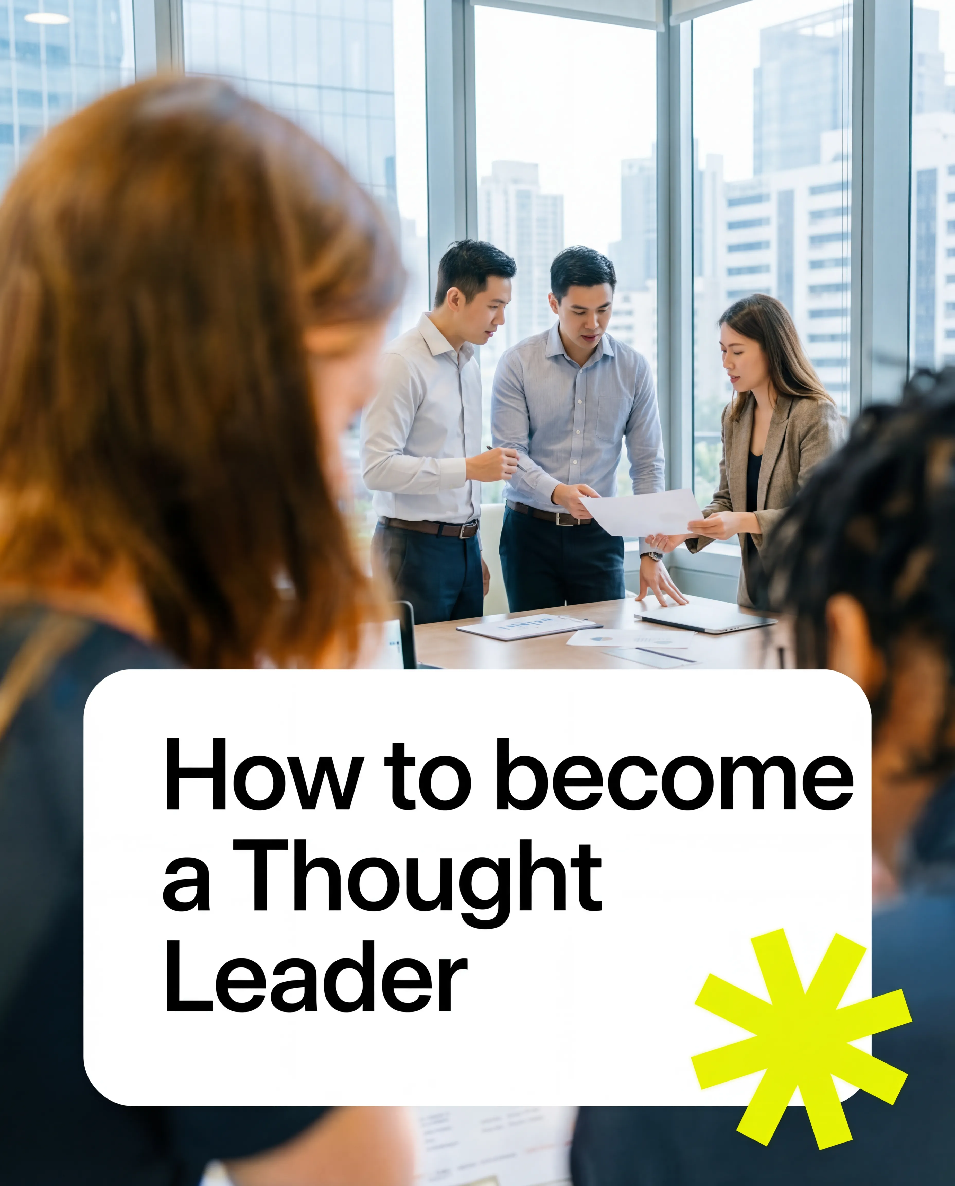 LinkedIn thought leadership carousel slide 1