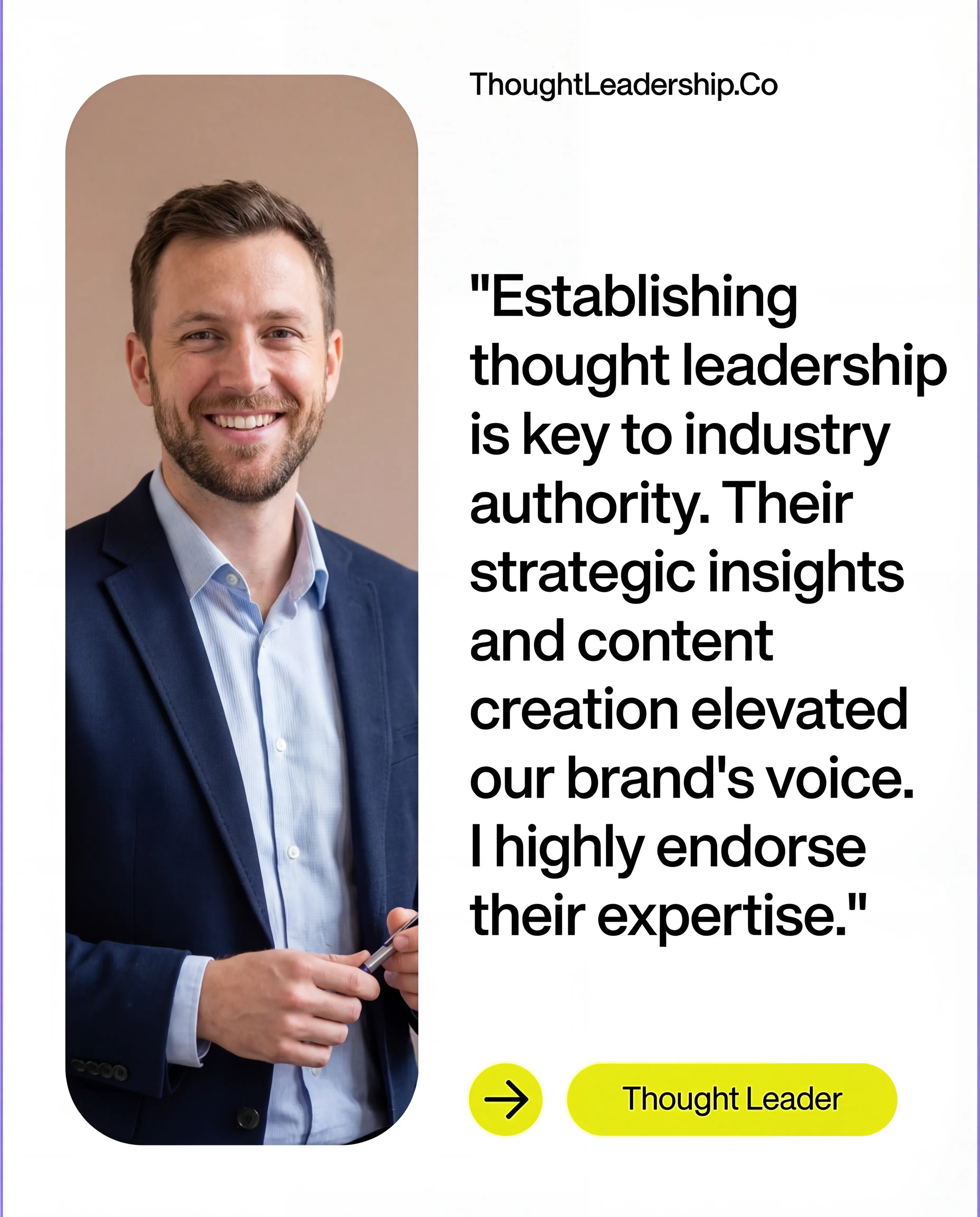 LinkedIn thought leadership carousel slide 4